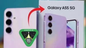 android 15 samsung a55 5g