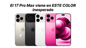 iphone 17 pro max colores disponibles