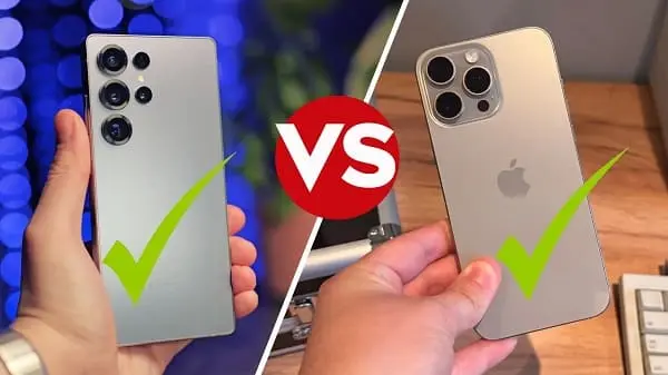 samsung galaxy s25 ultra vs iphone 16 pro max cual es mejor
