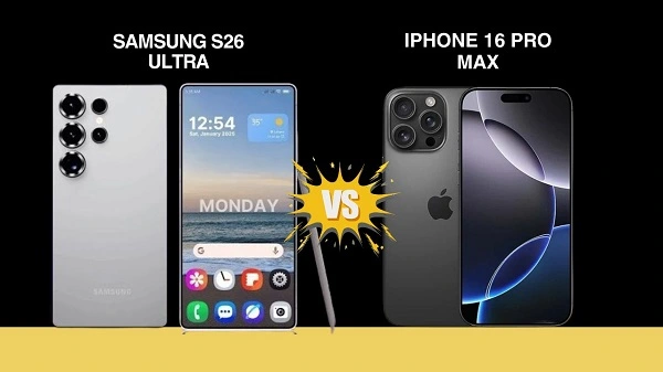 Samsung S26 Ultra vs iPhone 16 Pro Max Cuál es mejor