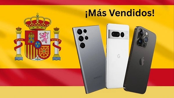 moviles mas vendidos en espana 2025