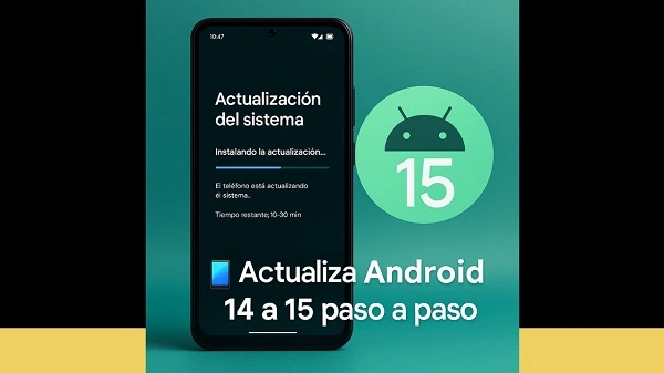 ¿Cómo actualizo mi Android 14 a 15?