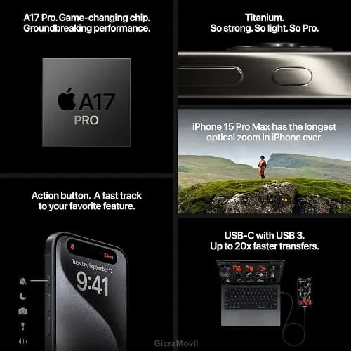 Rendimiento y Chip A17 Pro del iPhone 15 Pro Max