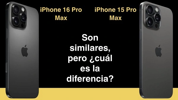 iphone 15 pro max vs iphone 16 pro max cuál comprar 2025