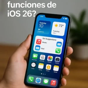 ¿Cuáles son las nuevas funciones de iOS 26