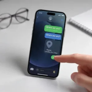 How to share location on iPhone through text