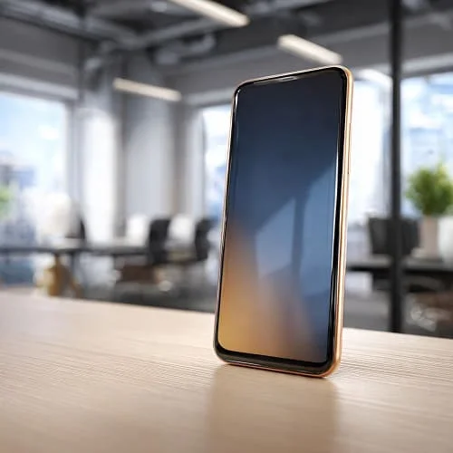 Privacy screen on iPhone 16 dimming side views