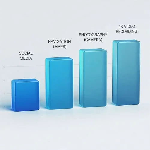 Battery endurance estimation for iPhone 16 Pro Max across workloads