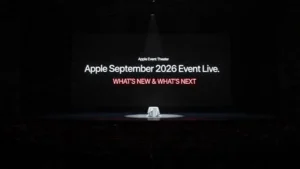 Apple September 2026 Event Live What’s New