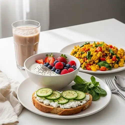 high protein breakfast ideas no eggs